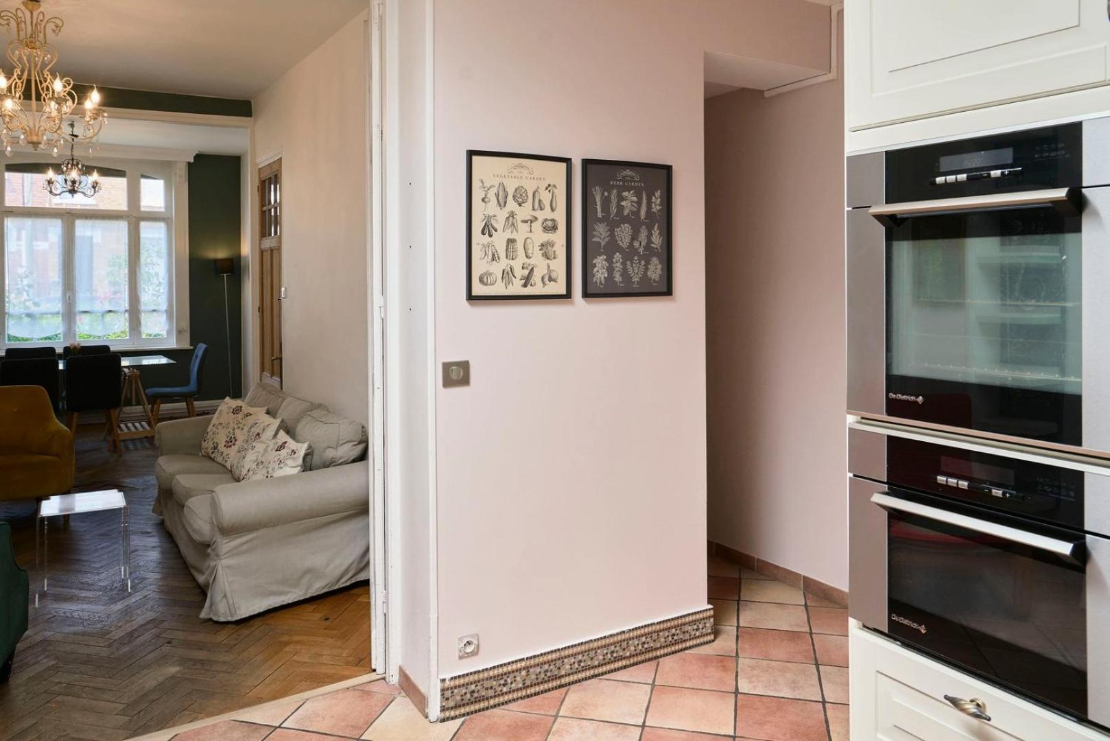 Appartement Beautiful 1900 house full equipped 4bdrm garden! à Lambersart Extérieur photo